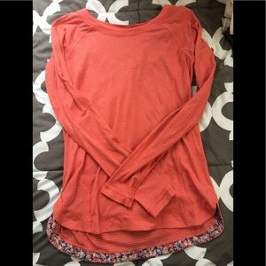 Lululemon sz 10 running shirt